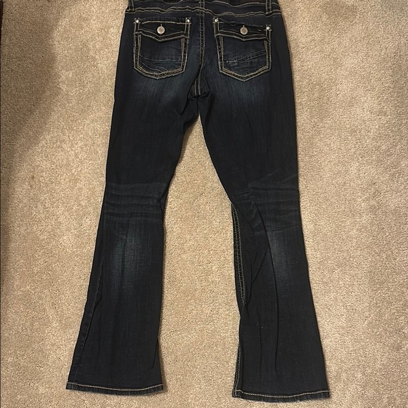Women's blue jeans - Picture 3 of 6